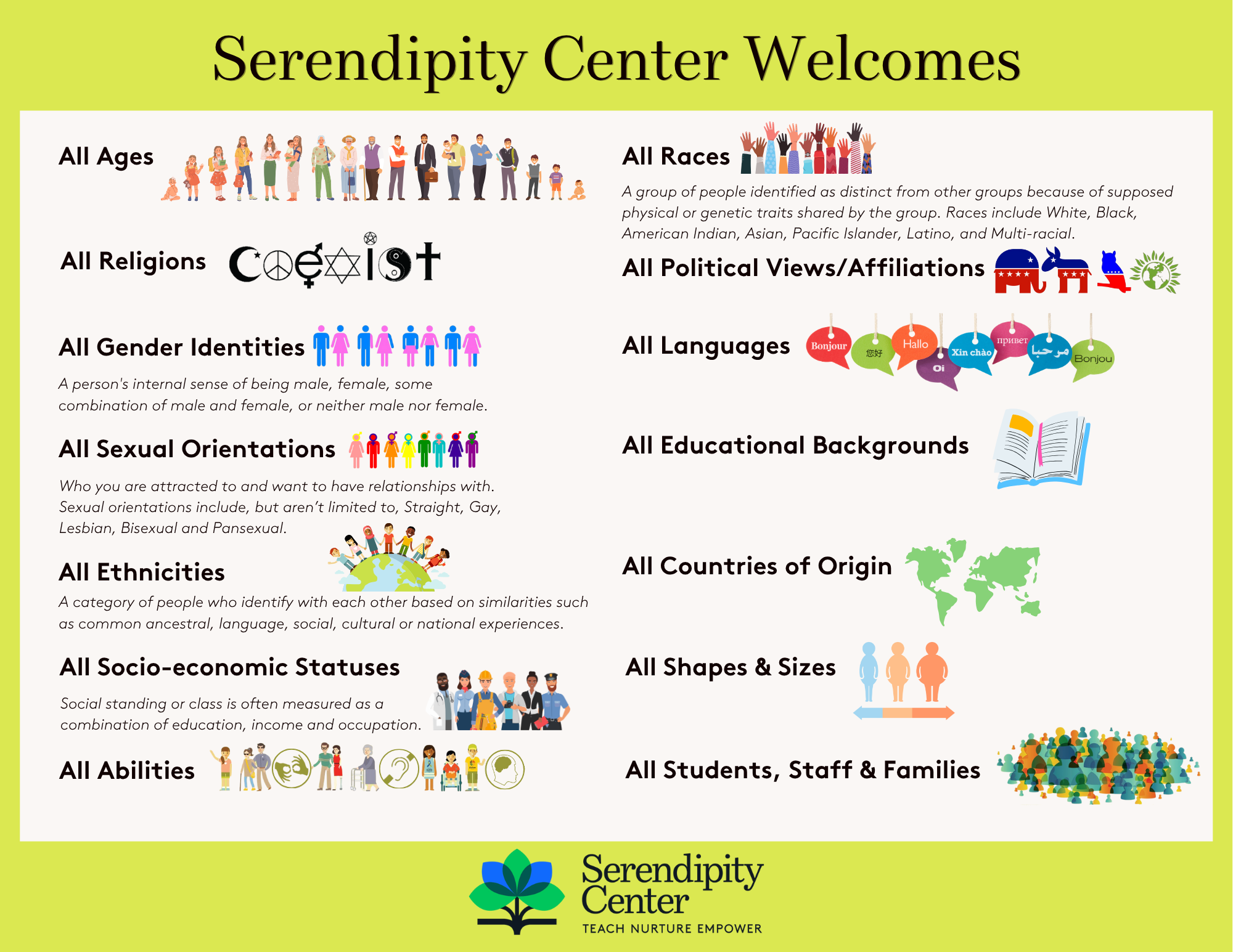 Serendipity Center Welcomes (website version)